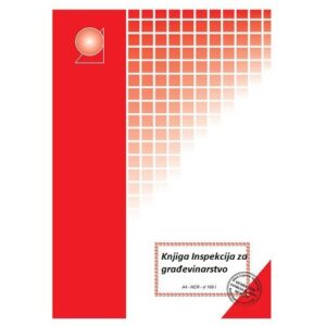knjiga inspekcije a4