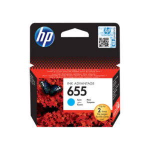 hp inkjet ketridž 655 plavi