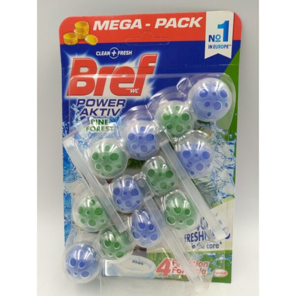 Osveživač za WC šolju Bref kuglice 3x50g 3/1