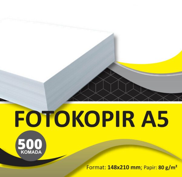 fotokopir papir A5