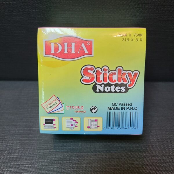 Post-it 75x75 pastel mix 400 lista
