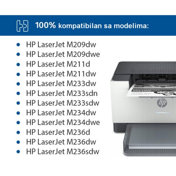 Toner HP W1360X sa čipom zamenski