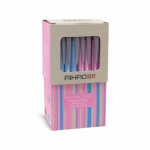 Hemijska olovka AIHAO 567C roze-plava mix 1/40